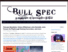 Tablet Screenshot of bullspec.com